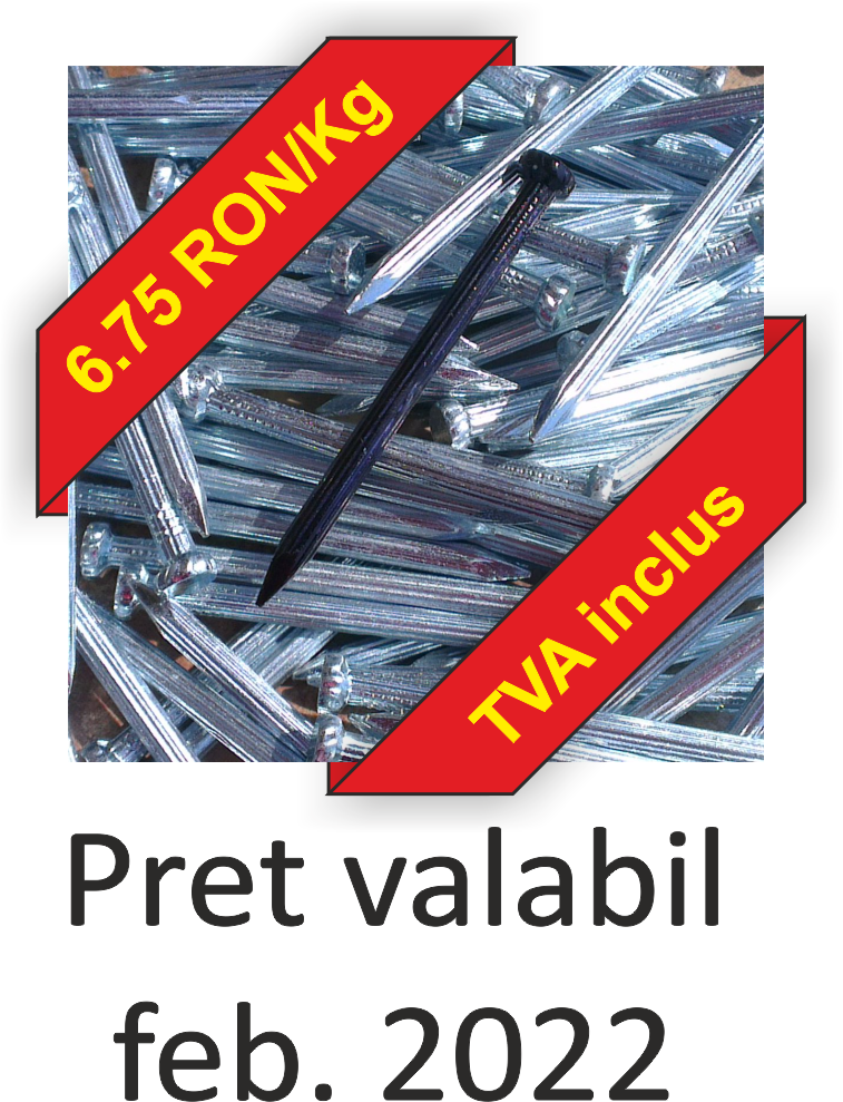 Preturi cuie pentru constructii